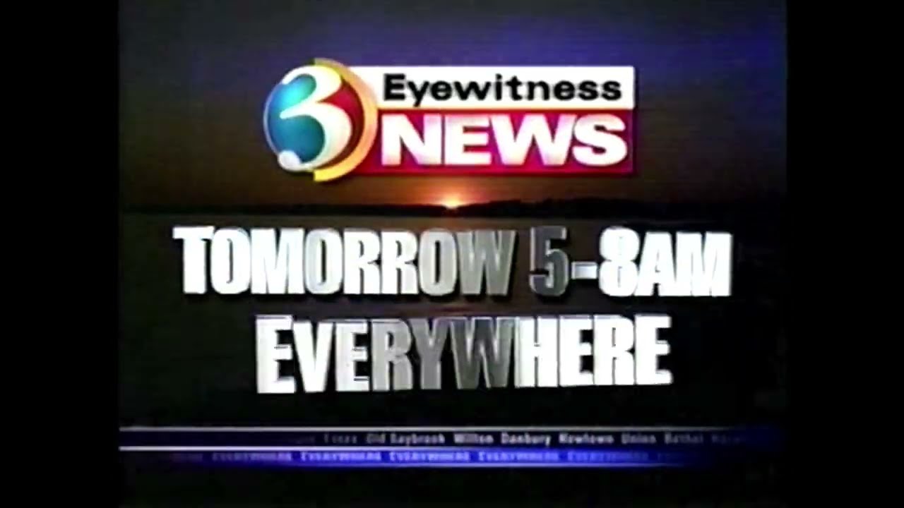 WFSB: Tomorrow Morning on Eyewitness News starting at 5 [12-8-2003]
