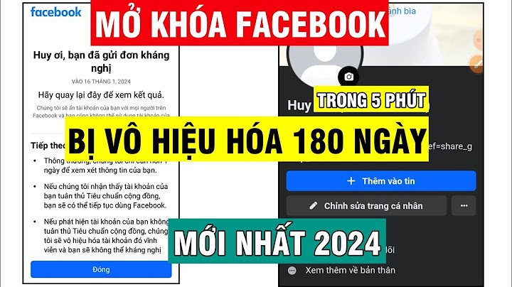 Lấy lại nick facebook khi bị vô hiệu hóa năm 2024