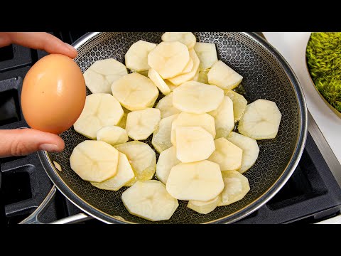 2 Potatoes, 2 Eggs! Quick and easy recipe. This is the most delicious potatoes Ive ever eaten