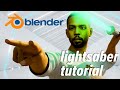 Blender Lightsaber Tutorial - Part 1 - EEVEE Modeling Tutorial