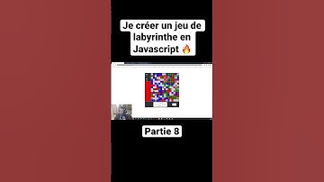 Suite de ma vidéo où je code un jeu de labyrinthe en javascript 🔥
