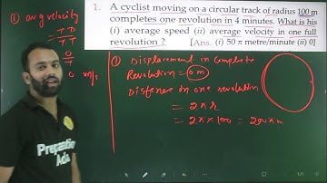 Practice problem-1 based on speed and velocity/motion in a straight line SL Arora Class11th physics