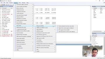 cara mengolah data menggunakan Aplikasi Stata