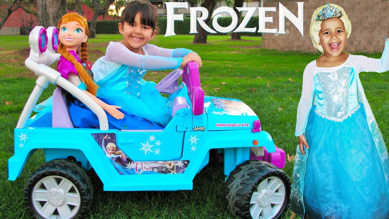 disney frozen electric car