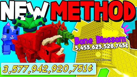*NEW* BEST BONE BLOSSOM METHOD in GROW A GARDEN! ROBLOX