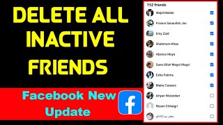 how to delete all inactive friends on facebook || facebook inactive friends delete kaise kare 2023 by K A C - TECH 67 views 5 months ago 1 minute, 12 seconds