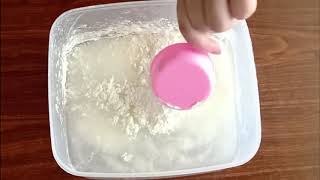 How To Make : Oobleck Slime  Sasy Diy