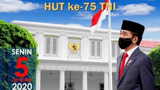 LIVE: Peringatan ke-75 HUT TNI Tahun 2020, Istana Negara, 5 Oktober 2020