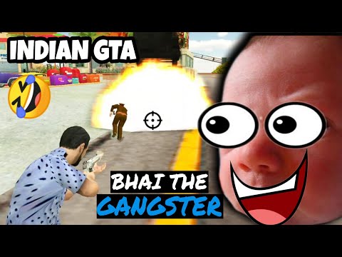 gangster-bhai-pagal-ho-chuke-hai🤣-||-indian-gta-(bhai-the-gangster-gameplay)-funny-moments