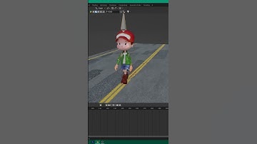 Walking loop animation in blender | Make mixamo animations cyclic | Mr Blender | Blender shorts