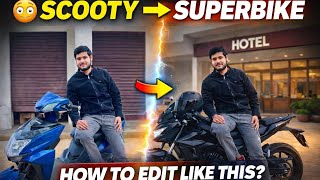 |Scooty Ko Bike Kaise Banaye? 🤯 AI Editing Tutorial| |AI Se Scooty Ko Bike Me Convert Kaise Kare? 🚀. screenshot 3