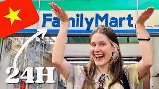 24H NUR bei FAMILY MART etc essen😮:Convenience Stores in Vietnam🇻🇳