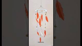 diy paper wind chime #shorts #youtubeshorts #tiktok #diy #artist #papercraft