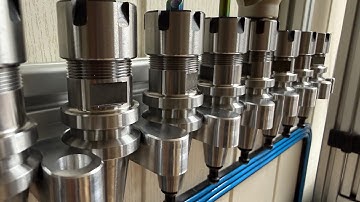 ISO 20 Toolholder milling on Sorotec Compact Line 0405 ATC 41