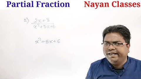 Partial Fraction / First semester mathematics / Jharkhand Polytechnic / UP / Bihar / West Bengal