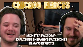 Actors React to Monster Factory Exploding Shepard's Face Bones in Mass Effect 2