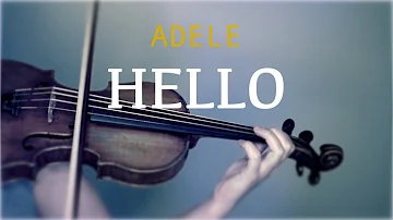 Adele - Hello for violin and piano (COVER)