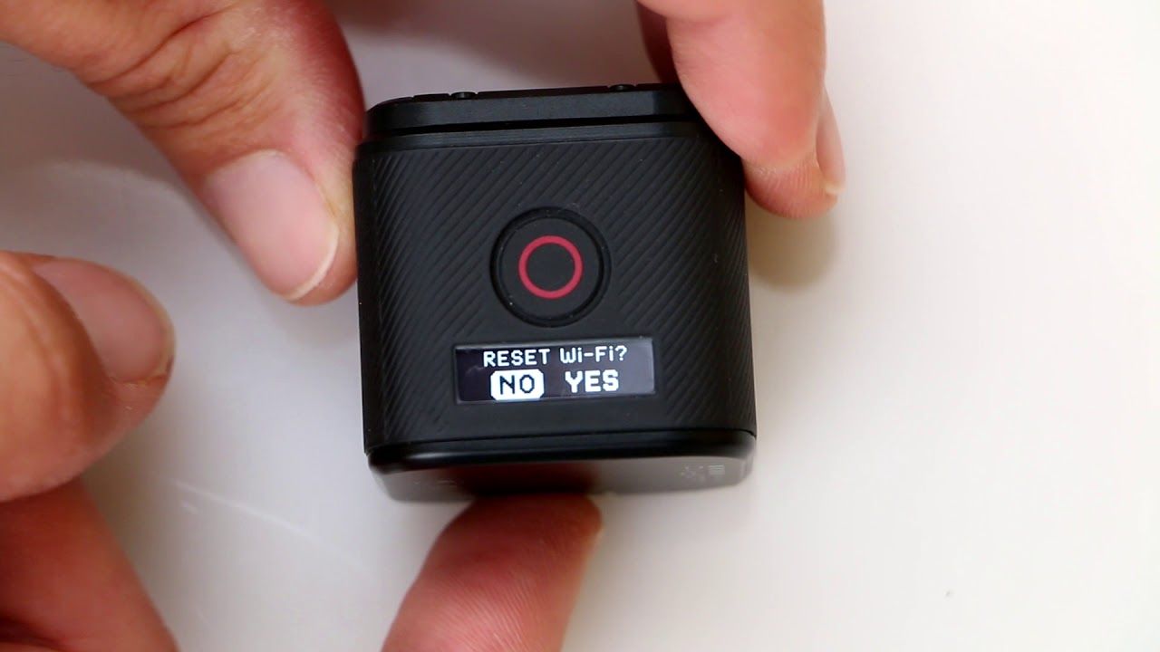 How To Reset Gopro Hero 4 Session Wifi Password Youtube