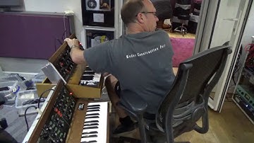 Minimoog Model D Retro 1979 vs Minimoog Model D 2017 Re issue - 84bpm - Jam for YouTube