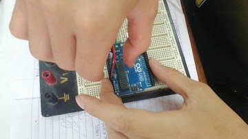 ออกแบบโปรแกรมควบคุม ความเร็วมอเตอร์ DC ผ่านบอร์ด Arduino uno