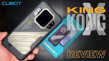 CUBOT KingKong X REVIEW: New Futuristic 5G Rugged Smartphone is Here!