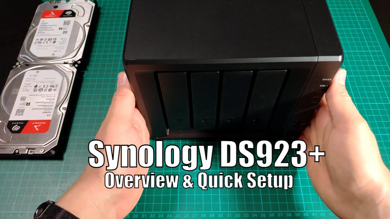 Synology DS923+ NAS Quick Overview & Setup 
