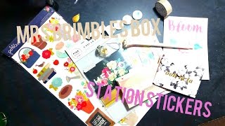 Mrs.brimbles Unboxing Station Stickers Club
