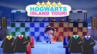 Hogwarts Island Tour!(700 Hours) 5 Star Island Tour in Animal Crossing New Horizons