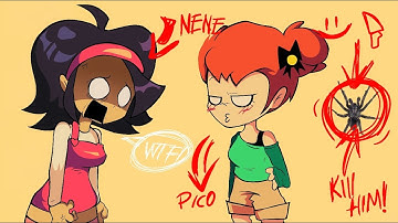FNF : Funkadelix Animation Nene And Pico!