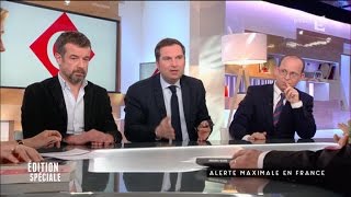 Alerte maximale en France - C à vous - 22/03/2016