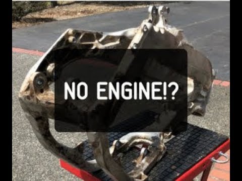 Removing Engine From CR125 / Build Part 4 - YouTube