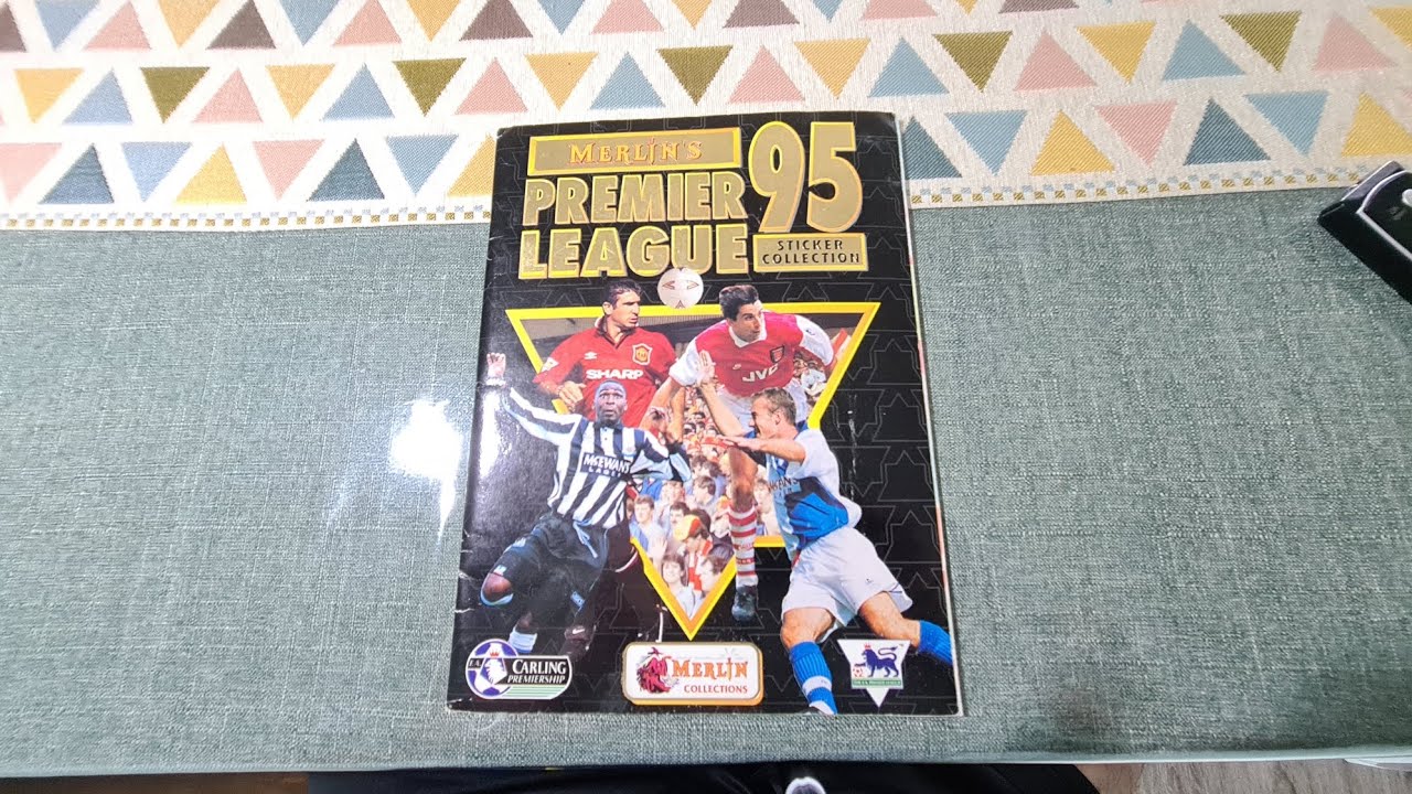 Merlin's Premier League 95 Sticker Collection (Merlin) (1995) (Incomplete)