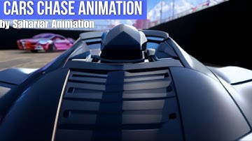 Realistic Cars chase animation || prisma  3D