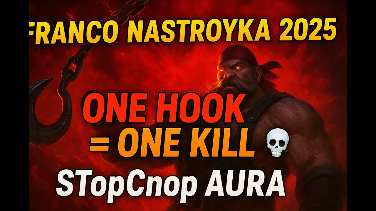 FRANCO 2025 ENG KUCHLI BUILD, EMBLEM VA NASTROYKA 🔥 | ONE HOOK = ONE KILL | STopCnop
