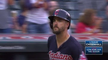 DET@CLE: Chisenhall clubs a two-run homer to right