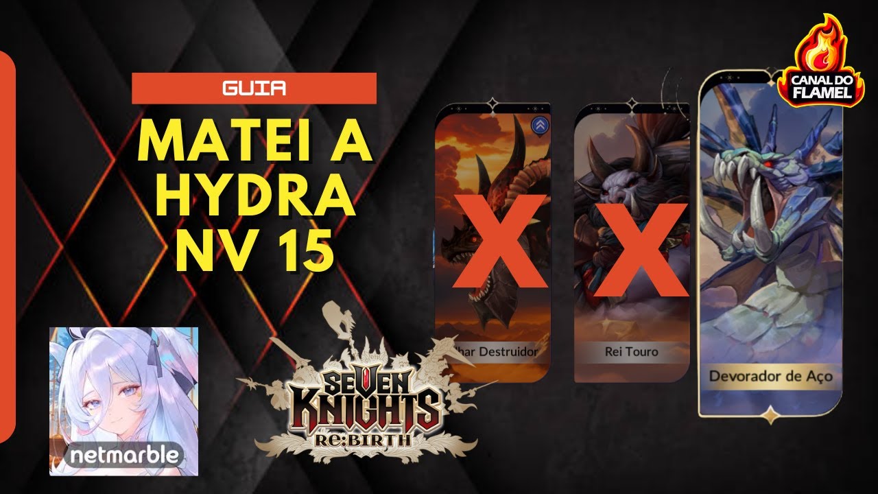 GUIA COMPLETO DO DEVORADOR DE AÇO NV15 - SEVEN KNIGHTS REBIRTH