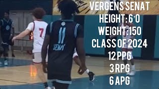 Vergens Senat 6’0 Combo Guard Highlights