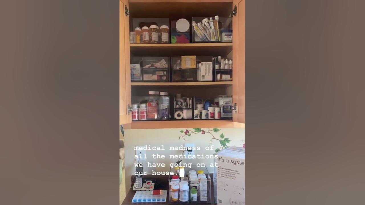 How To: Organize and Maintain Your Medicine Cabinet - The Message in the  Mess