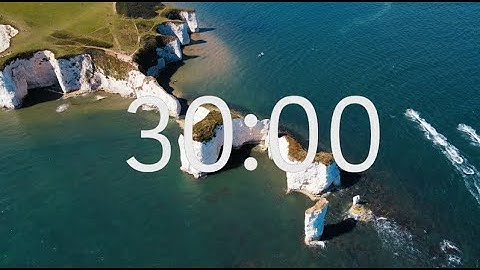 30 Minute Timer With Relaxing Music: Nature Theme