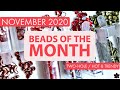 Hot & Trendy, Two-Hole Beads of the Month Subscription -Nov.