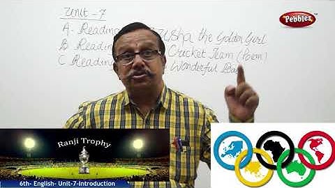 Unit 7 Introduction | Class 6th State Board Syllabus English