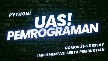 UJIAN AKHIR SEMESTER PEMROGRAMAN LANJUTAN PART ESSAY