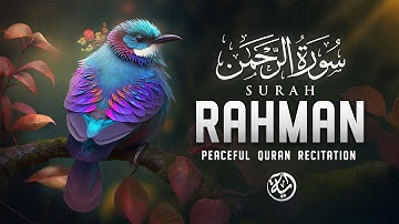 Surah Ar Rahman سورة الرحمن | Deep Sleep & Heart Touching Calm with Majestic Quran #lofiquran