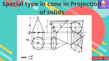 Special type in cone from Projection of Solids in Sketch