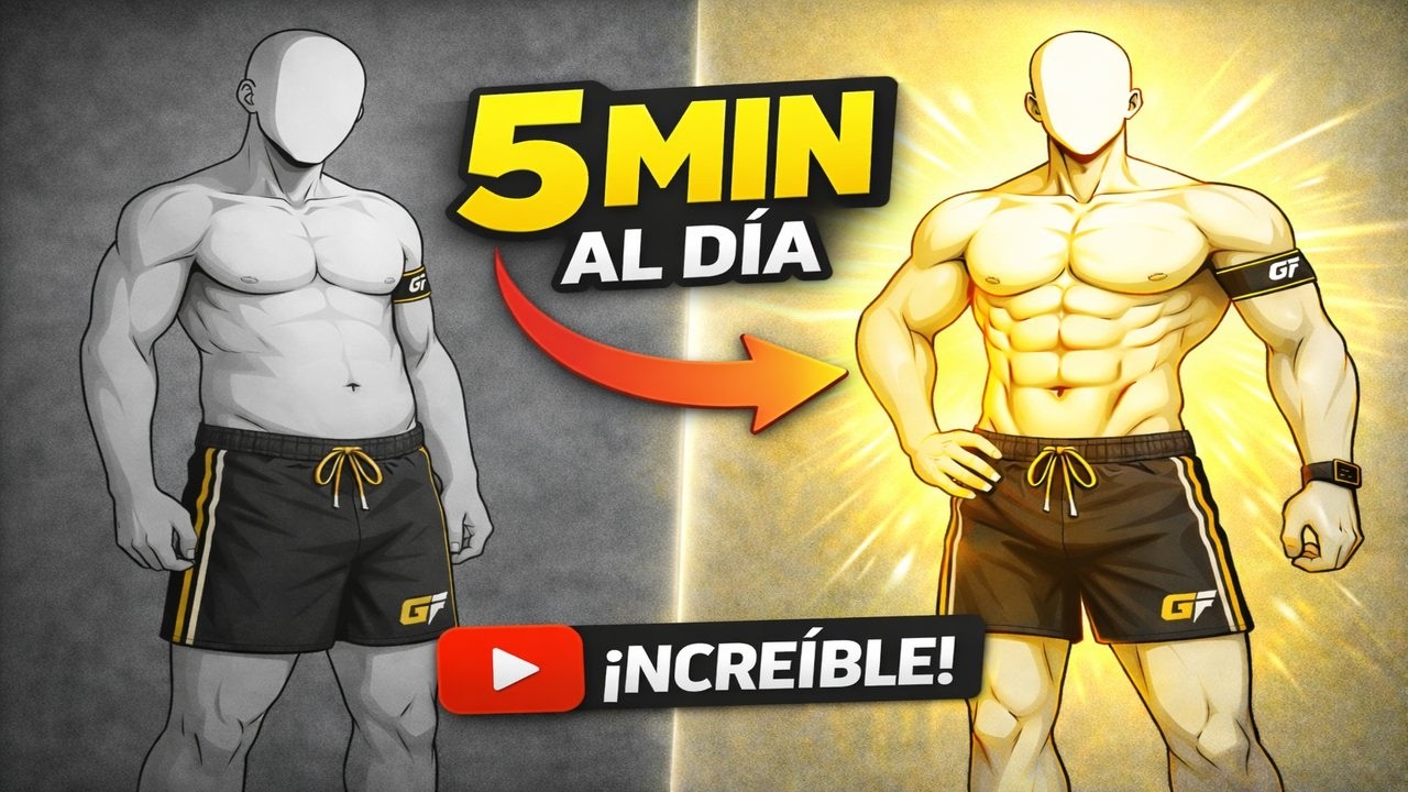 5 Minutos Diarios que Transformarán tu Abdomen 💪