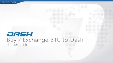 Dash: QT Wallet How to buy/ Shapeshift = G16E15