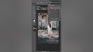 Deep Moody Color Grading Effect in Photoshop | Dark Moody Tones | Photoshop Editing Tutorial #Short