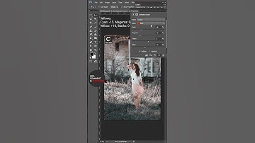 Deep Moody Color Grading Effect in Photoshop | Dark Moody Tones | Photoshop Editing Tutorial #Short