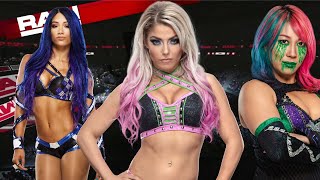 WWE 2K19 Alexa Bliss VS Asuka Vs Sasha Banks