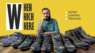 Before Buying Hiking, Camping, Trekking shoes Watch this video!